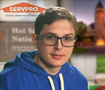 Brice Bagley, team member at SERVPRO of Saline County and SERVPRO of Hot Springs