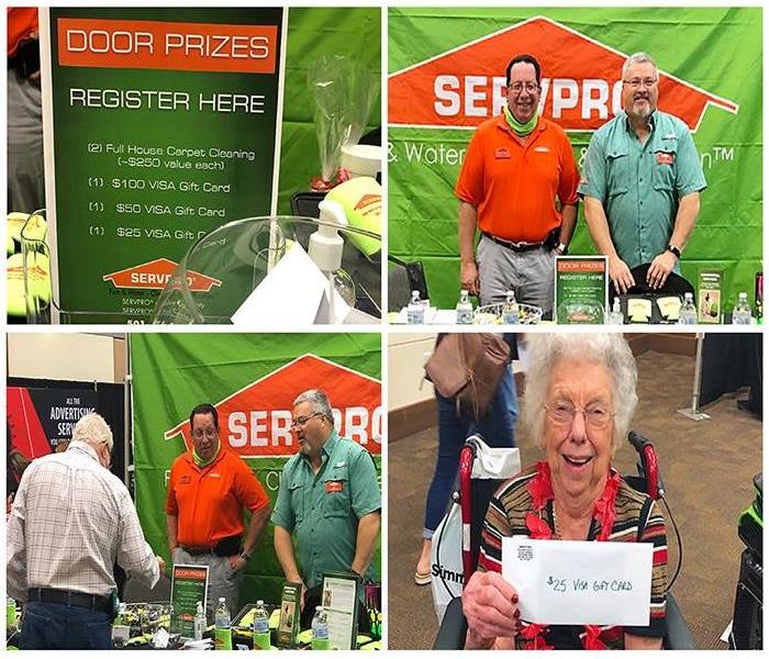 Collage of photos from the Saline County Business Expo
